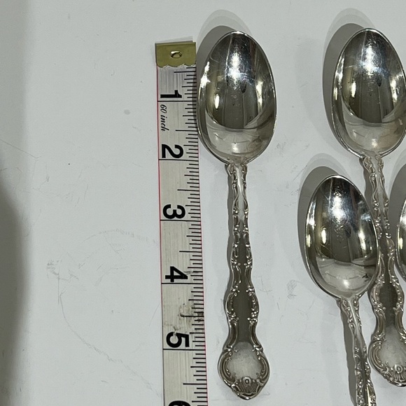 Vintage Birks Regency Plate “Louis de France” Teaspoons Set of 10 - Picture 7 of 10